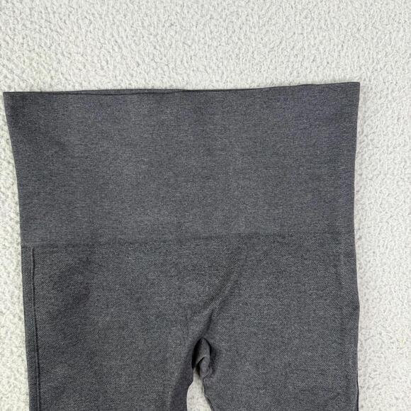 Spanx Seamless Compression Leggings Heather Gray Women’s Size Medium - Picture 2 of 10
